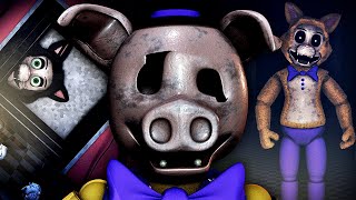 FIVE NIGHTS AT MAGGIES REBOOT Juego completo  Gameplay en español [upl. by Siegel]