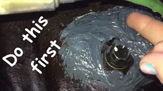 How to fix a leaking oil pan WITHOUT CHANGING IT [upl. by Lenoel]