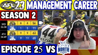 ROBBED A 45 POINT LEAD AFL 23 Management Career Richmond  Preliminary Final 2024 [upl. by Melton]