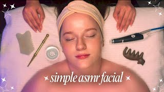 ASMR Sleep Facial [upl. by Dira337]