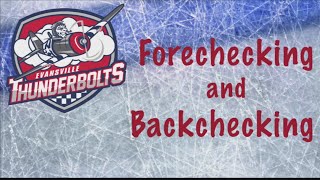 Hockey 101 Forechecking and backchecking [upl. by Cahan]