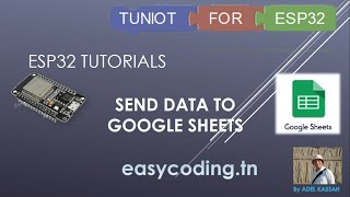 ESP32 tutorial C10 Send data to Google Sheets drive [upl. by Cyndi696]