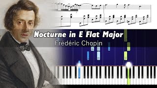 How to play Nocturne in Eflat major Op 9 No 2 by Chopin on piano [upl. by Dyun]