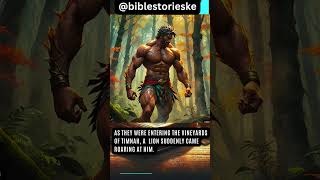 SAMSON THE LION KILLER biblestorieske biblestorieske [upl. by Cartan]