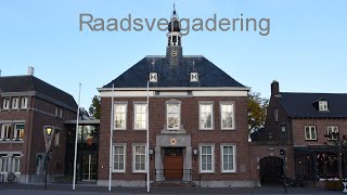 Raadsvergadering 17 oktober 2024 1930 uur [upl. by Macario]