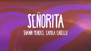 Shawn Mendes Camila Cabello  Señorita Lyrics [upl. by Nehte]