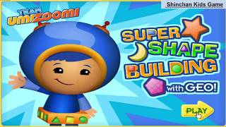 Fun Game For Kids  Team Umizoomi Super Shape Building With Geo  You Know How Many Shape [upl. by Dahl]