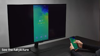 Smart Monitor How to do it all on a bigger screen  Samsung [upl. by Rosecan905]