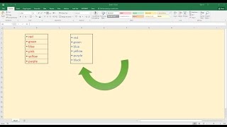 How To Create A Bullet List In Microsoft Excel [upl. by Sikram]