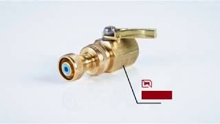 QTAC Brass Bullseye Nozzle  UTV Fire Suppression [upl. by Edda]