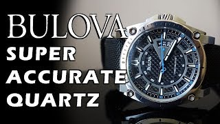 INCREDIBLE Accuracy Bulova Precisionist Champlain Titanium Watch Review 96B132  Perth WAtch 89 [upl. by Alick374]