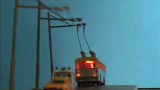 Model Trolleybus Testdrive [upl. by Navetse]