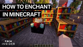 How To Enchant In Minecraft [upl. by Barram]