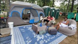 2019 Summer Oasis Music Festival Summary  Glamping Tent SetUp Tours Tent links in description [upl. by Balf48]