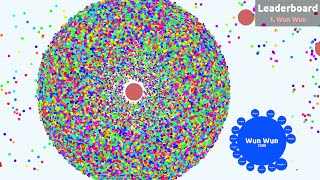 Agario  88k Score on an empty Experimental Server [upl. by Eadahs]