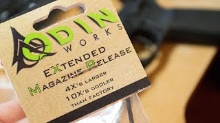 Odin Works XMR Extended Magazine Release Install [upl. by Nirrad399]