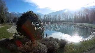 SJCAM SJ6 Legend 4k Action Camera FPV Aerial Footage France [upl. by Eednar]