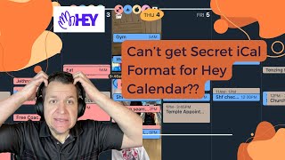 Cant get Secret Address in iCal Format in Google Workspace for Hey Calendar Ill show you how [upl. by Hullda]