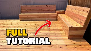 Easy DIY Bench Build in 1 Day [upl. by Adnerb575]