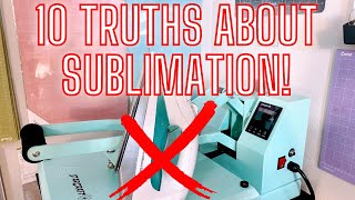 EVERYTHING YOU NEED TO KNOW ABOUT SUBLIMATION PRINTING  SUBLIMATION FOR BEGINNERS [upl. by Akemrej]