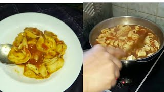 TORTELLINI RECIPE WITH TOMATO ampGARLIC SAUCE [upl. by Dihsar]