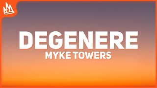 Myke Towers amp benny blanco – DEGENERE Letra [upl. by Inanuah]