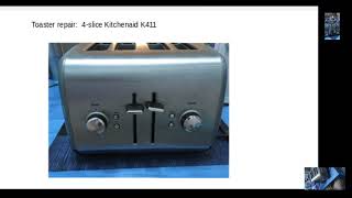 Kitchenaid 4 slice toaster lever won’t stay down [upl. by Riada]