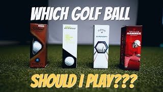 PRO V1 vs Cheaper golf balls  Mid Handicap comparison on SkyTrak [upl. by Reis]