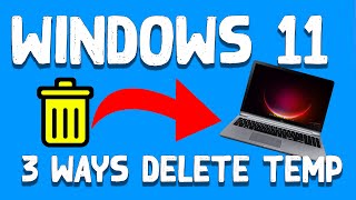 3 Best Ways to Delete TempClear Cache Files in Windows 11 [upl. by Angie]