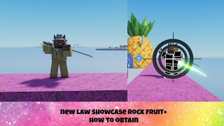 NEW KIKOKU SHOWCASE  HOW TO OBTAIN ROCK FRUT ROBLOX [upl. by Chelton]