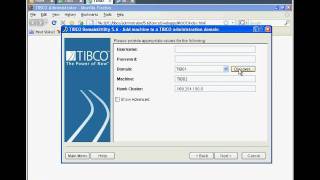 TIBCO Domain Utility  Add machine [upl. by Adnir]