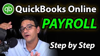 QuickBooks Online PAYROLL  Full Tutorial [upl. by Kern328]