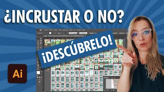 Las Diferencias entre Incrustar y Enlazar en Illustrator [upl. by Neu]