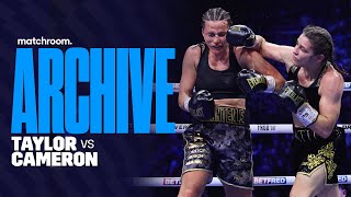 Katie Taylor Vs Chantelle Cameron Full First Fight [upl. by Sang]