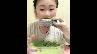 🧊❄️🥶Mukbang icehard shaved icehard icehard foam icematcha powderice Asmrsound crunchy [upl. by Soni]