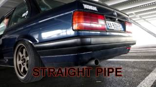 BMW e30 318is Straight Pipe [upl. by Aidas]