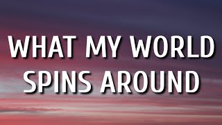 Jordan Davis  What My World Spins Around Lyrics [upl. by Nabal]