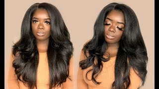 WIG 101 HOW TO THIN OUT A WIG LIKE A PRO SO EASY  ft Outre NEESHA [upl. by Brigit221]