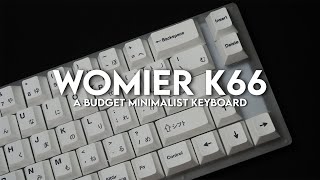 Womier K66  Upgrading A Budget Minimalist Keyboard [upl. by Ahtis]