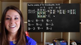 Jacobian of the transformation 3x3 KristaKingMath [upl. by Mallis]