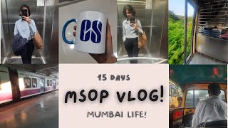 15 Days in Mumbai  Company Secretary MSOP😍 [upl. by Menis]