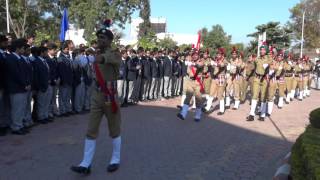 Republic Day Parade 2015 by NCC Cadets OIST Bhopal [upl. by Shaddock721]