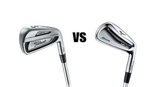 Titleist 714 AP2 Vs Mizuno MP54 Irons Comparison and Review [upl. by Candide]