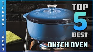 Top 5 Best Dutch Oven Review in 2024 [upl. by Euqitsym]