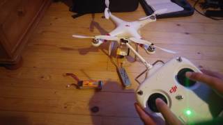 DJI FC40 Phantom 1 Motors not Starting Fix [upl. by Nylinej]