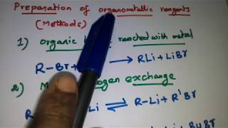 Preparation of organometallic reagents  Common methods [upl. by Tice382]