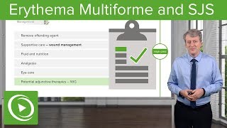 Erythema Multiforme and StevensJohnson Syndrome SJS in Children – Pediatrics  Lecturio [upl. by Aihsyn]