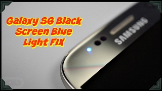 Galaxy S6 Black Screen Blue Light  Probable Workarounds [upl. by Ellenrad]