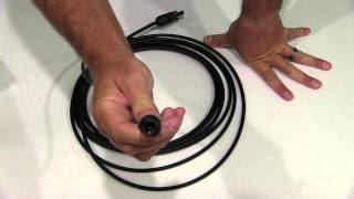 Renogy 20ft Solar Cable PV cable extension with MC4 Female and Male connectors Unboxing [upl. by Renie]