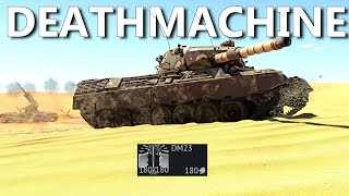 105mm DM23 APFSDS Leopard 1A5 in War Thunder Mobilewarthunder qirizyt shorts [upl. by Ehtyaf]